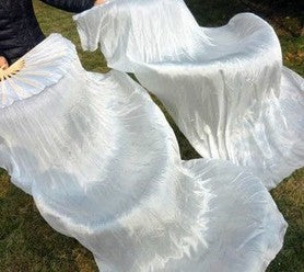Silk Fan Veils | by Chrysalis Silk Studies™